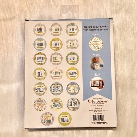 Baby’s first year belly stickers - Picture 2 of 4